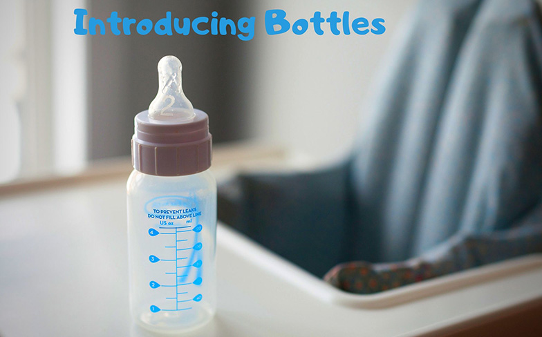 introducing a bottle